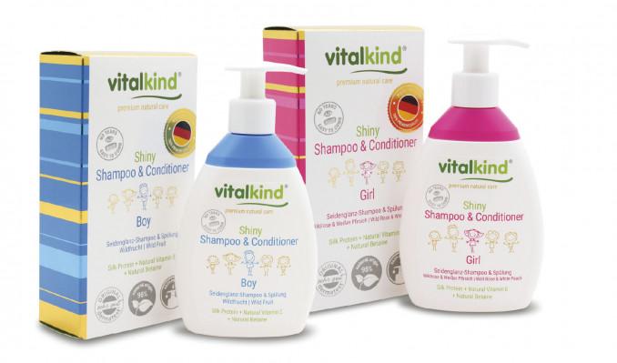 Vitalkind šampūnai ir kondicionieriai